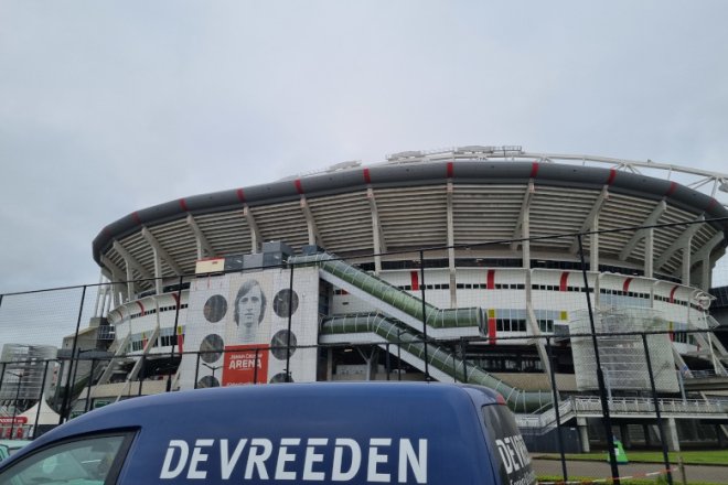 Verduurzamen VIP ruimtes Johan Cruijff ArenA