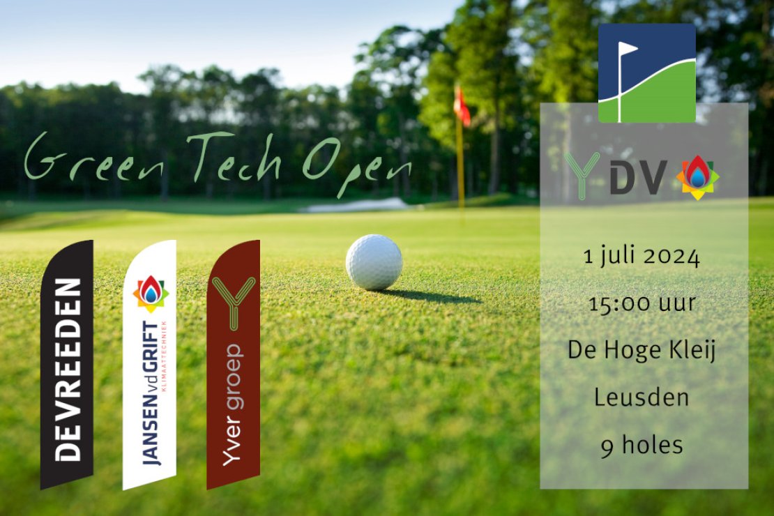 eerste golftoernooi green tech open een succes